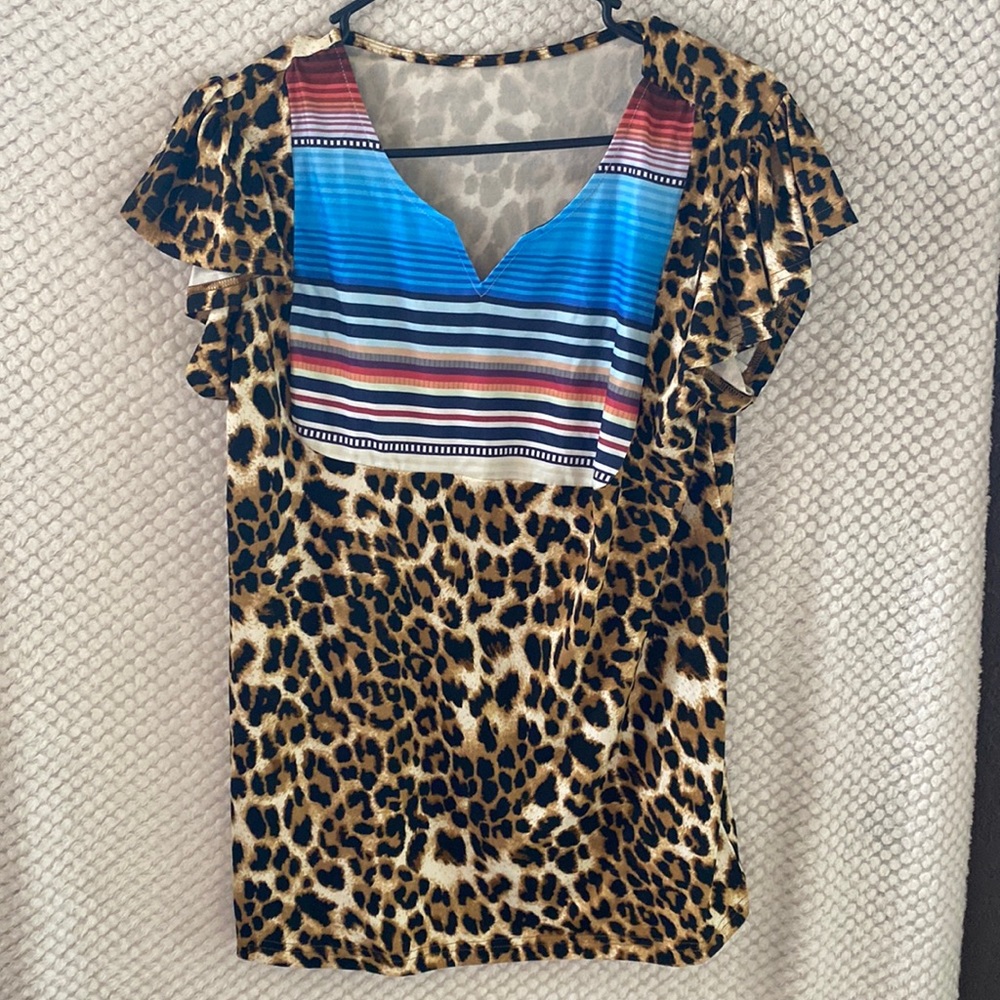 Leopard Top